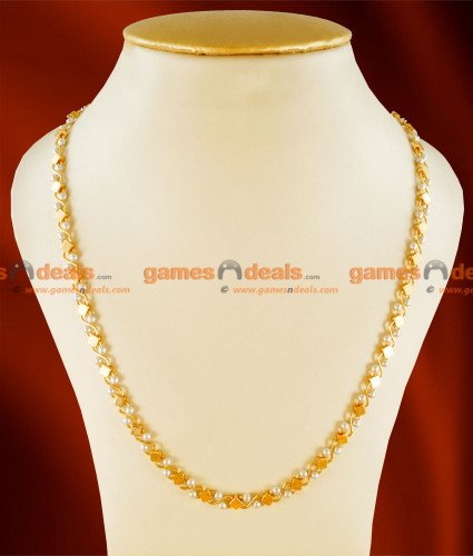 Pearl chain designs traditional on sale online